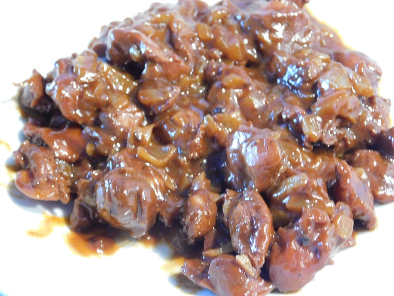 Gésiers de poulet sauce au vin - hello-cookers.com
